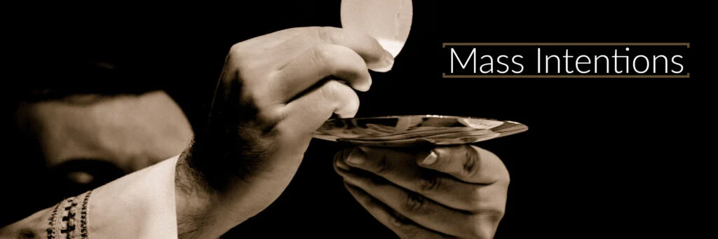 October Mass Intentions